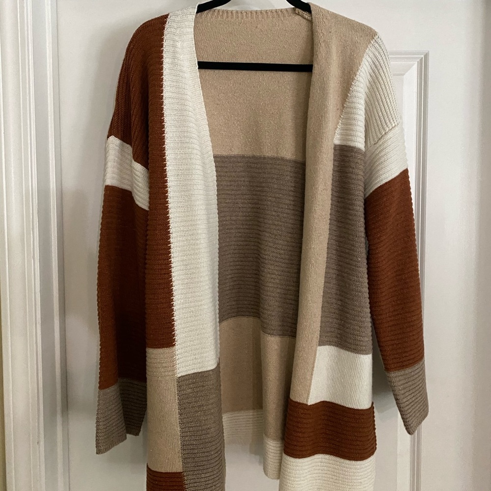 Colorblock Cozy Cardigan